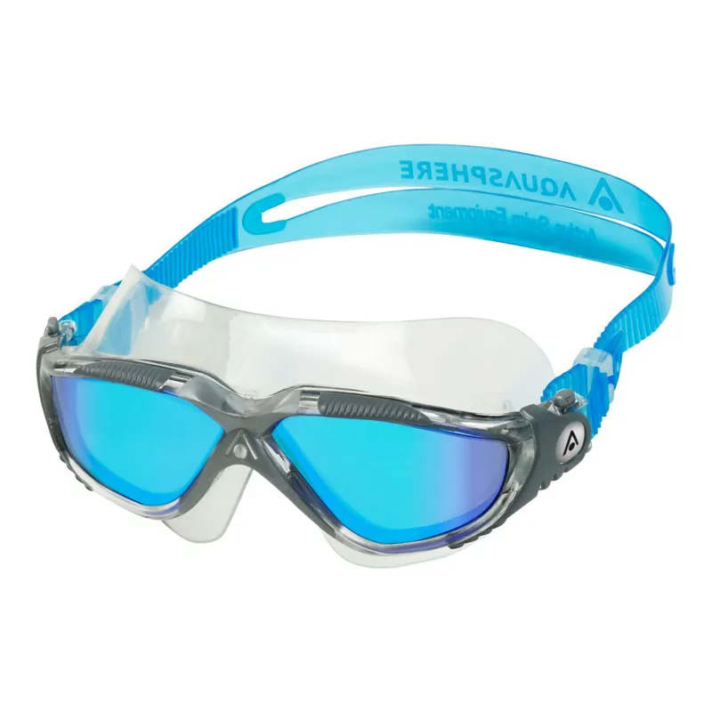 Aqua Sphere Vista Blue Titanium Mirror Goggle Grey/Blue-4